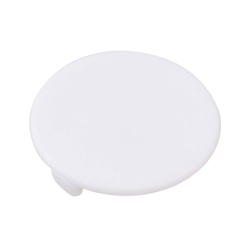 RDEXP 100PCS Plastic Concealed Hinge Hole Cover Plug Cap White - Image 2